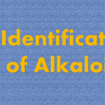 Identification of alkaloids