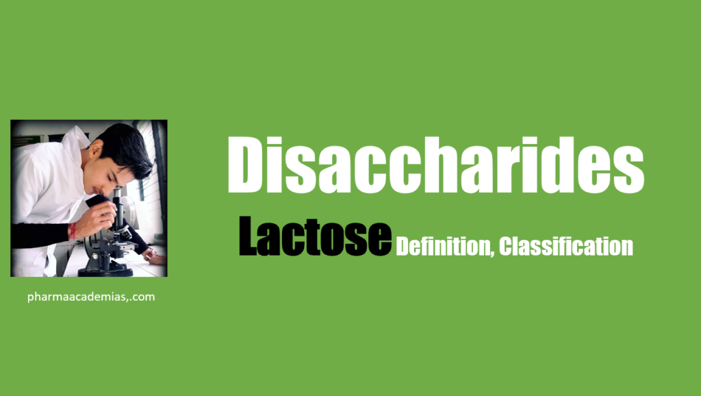 Lactose – Definiton Structure