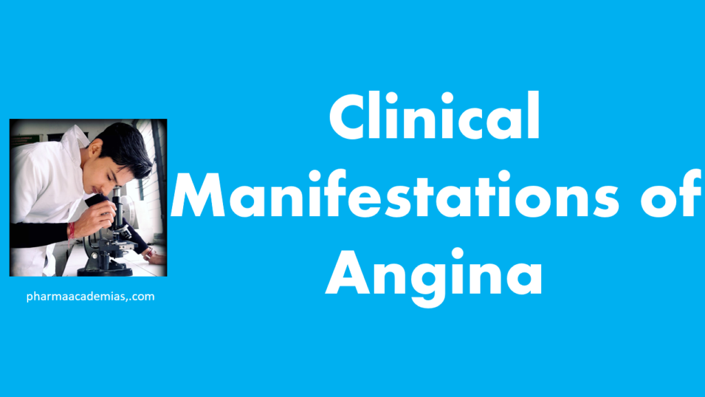 Clinical Manifestations of Angina