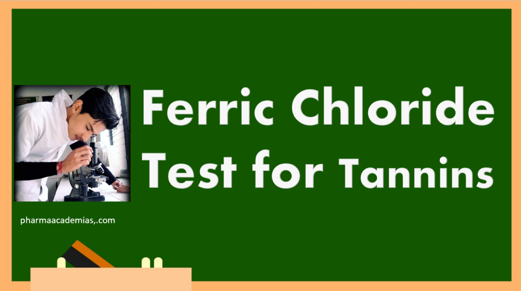 Ferric Chloride Test