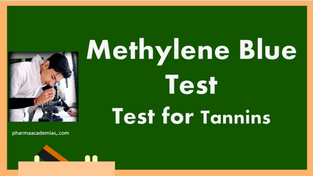 Methylene Blue Test