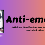 Anti-emetics- Definition, Classification, Uses, Indications and contraindications