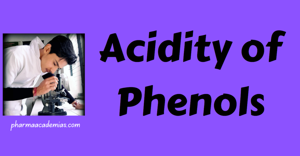 Acidity of Phenols