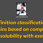 Definition classification of proteins based on composition and solubility with examples