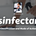 Classification and Mode of Action of Disinfectants