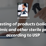 Sterility testing of products (solids, liquids, ophthalmic, and other sterile products) according to USP