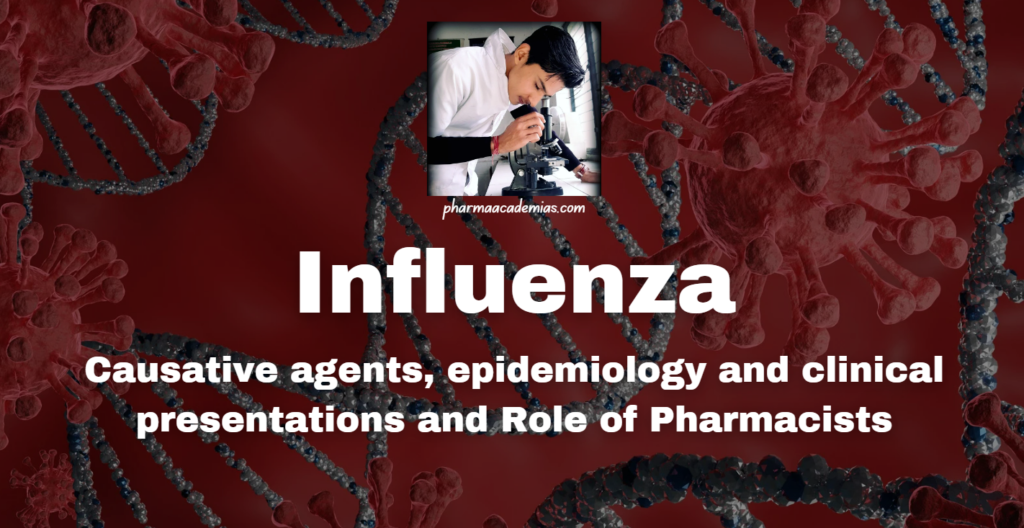 Influenza: Causative agents, epidemiology and clinical presentations and Role of Pharmacists