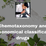 Chemotaxonomy and serotaxonomical classification of drugs