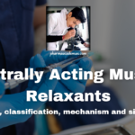 Centrally Acting Muscle Relaxants: definition, classification, mechanism and side effects