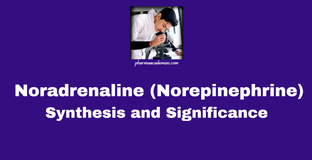 Noradrenaline (Norepinephrine): Synthesis and Significance