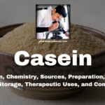 Casein: A Comprehensive Study of its Chemistry, Sources, Preparation, Evaluation, Preservation, Storage, Therapeutic Uses, and Commercial Utility